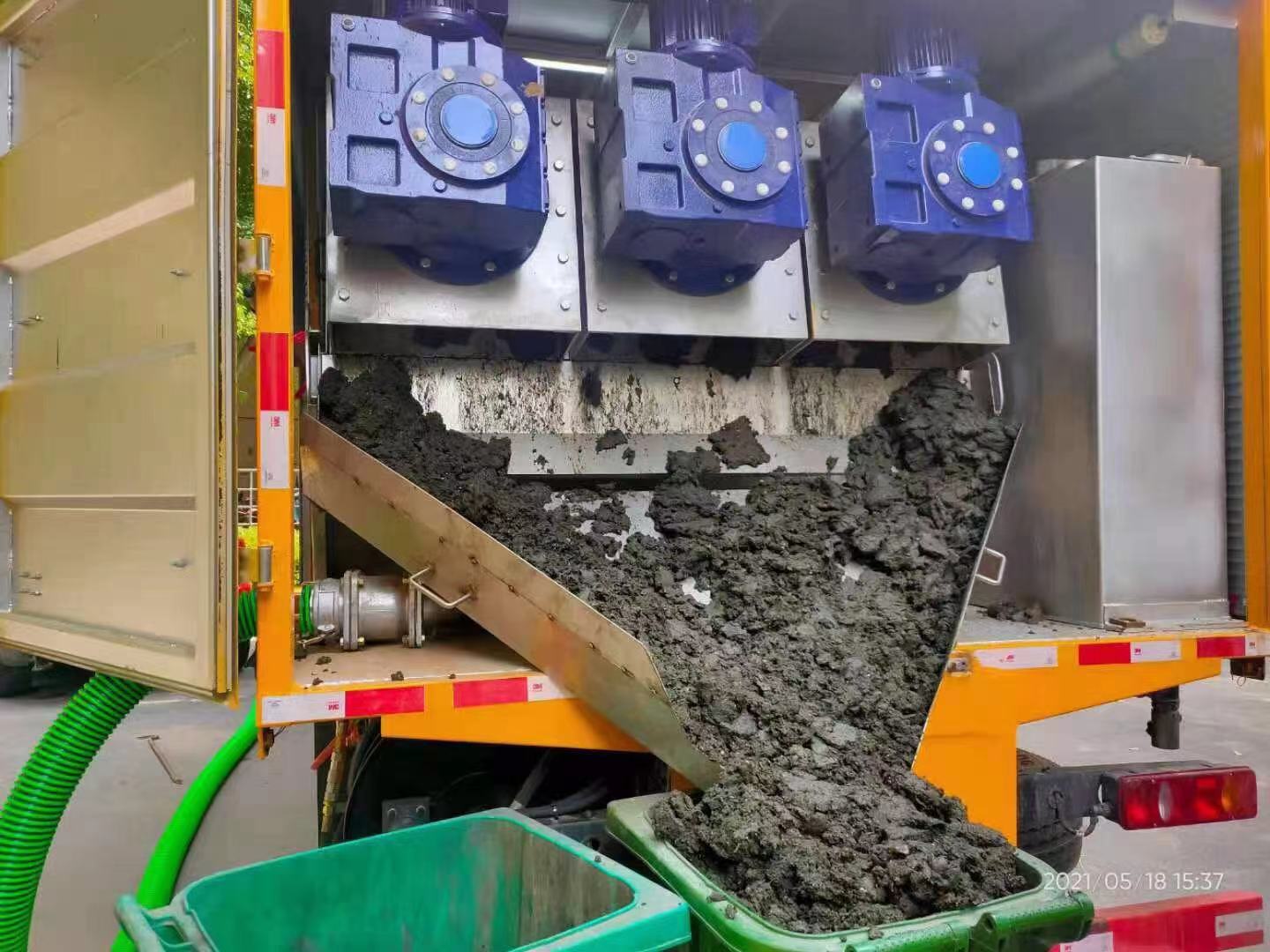 思明化粪池清掏城市维护站-泥浆净化干湿分离处理